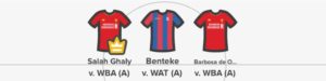 Gameweek 35 Forwards