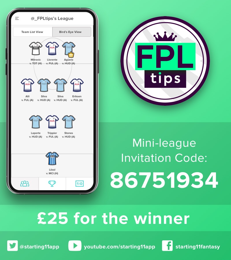 Gameweek 23 Daily Mini League