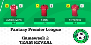 FPL Gameweek 2 Team