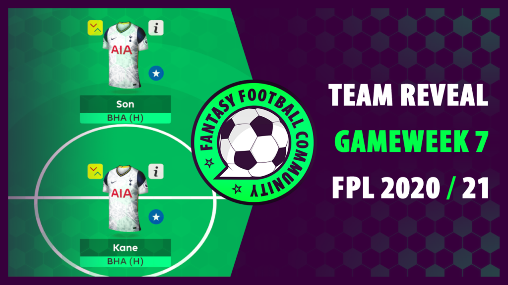 FPL Gameweek 7 Team Reveal